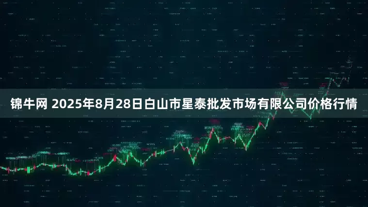 锦牛网 2025年8月28日白山市星泰批发市场有限公司价格行情